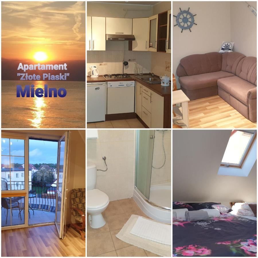 Apartament Zlote Piaski - Unibal Mielno ミエルノ エクステリア 写真